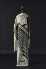 Heirlome Alex Jurado Dress Ivory Black