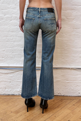 Joan Cropped Flare Jean by R13