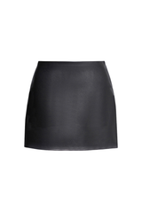 Kallmeyer Shiloh Mini Skirt Black Lambskin