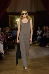 Kallmeyer Isadora Sleeveless Gown Graphite