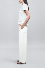 Kallmeyer Kenzie T-Shirt Ivory/Heather 