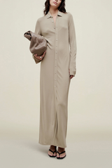 Kallmeyer Leyla Shirtdress Taupe
