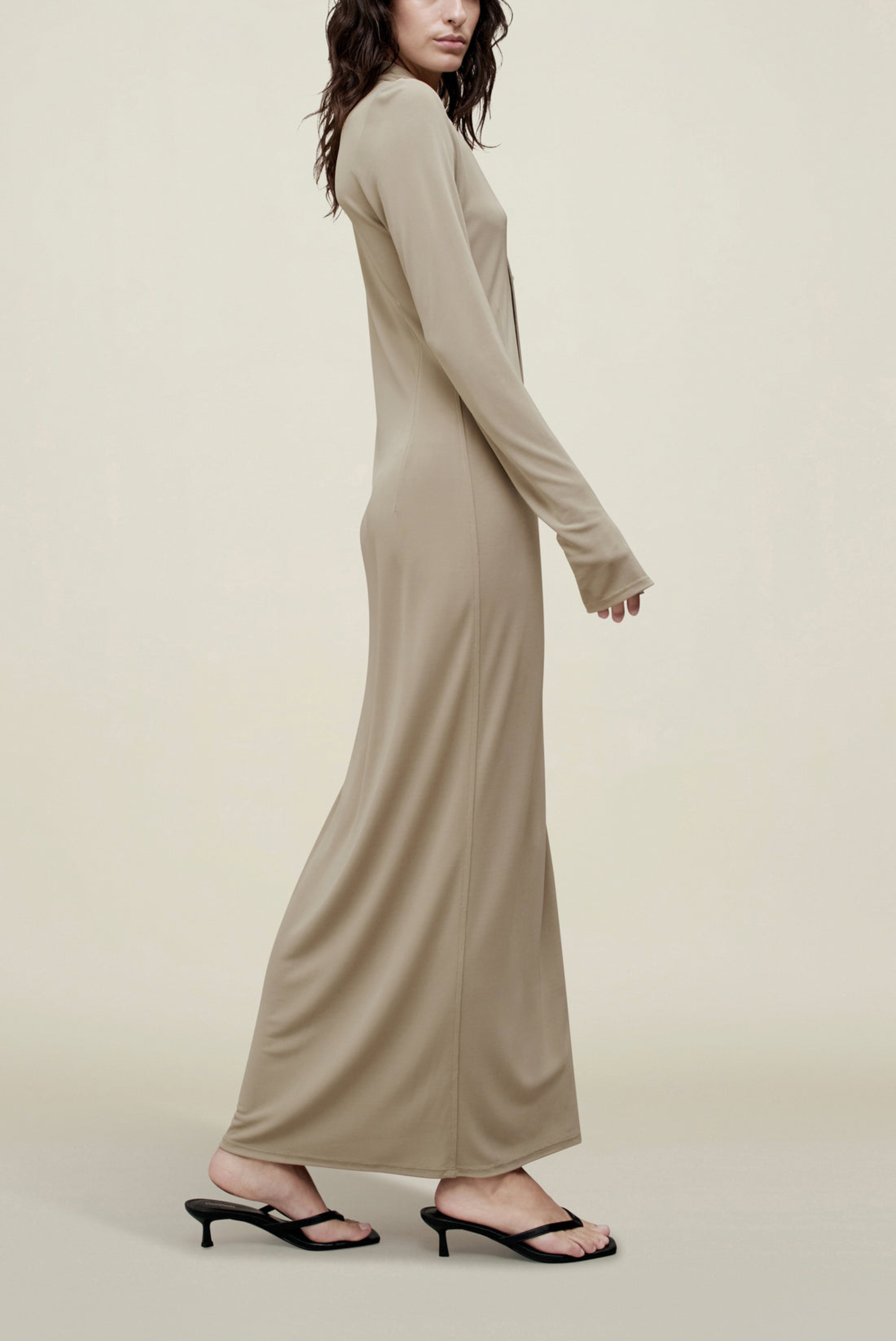 Kallmeyer Leyla Shirtdress Taupe