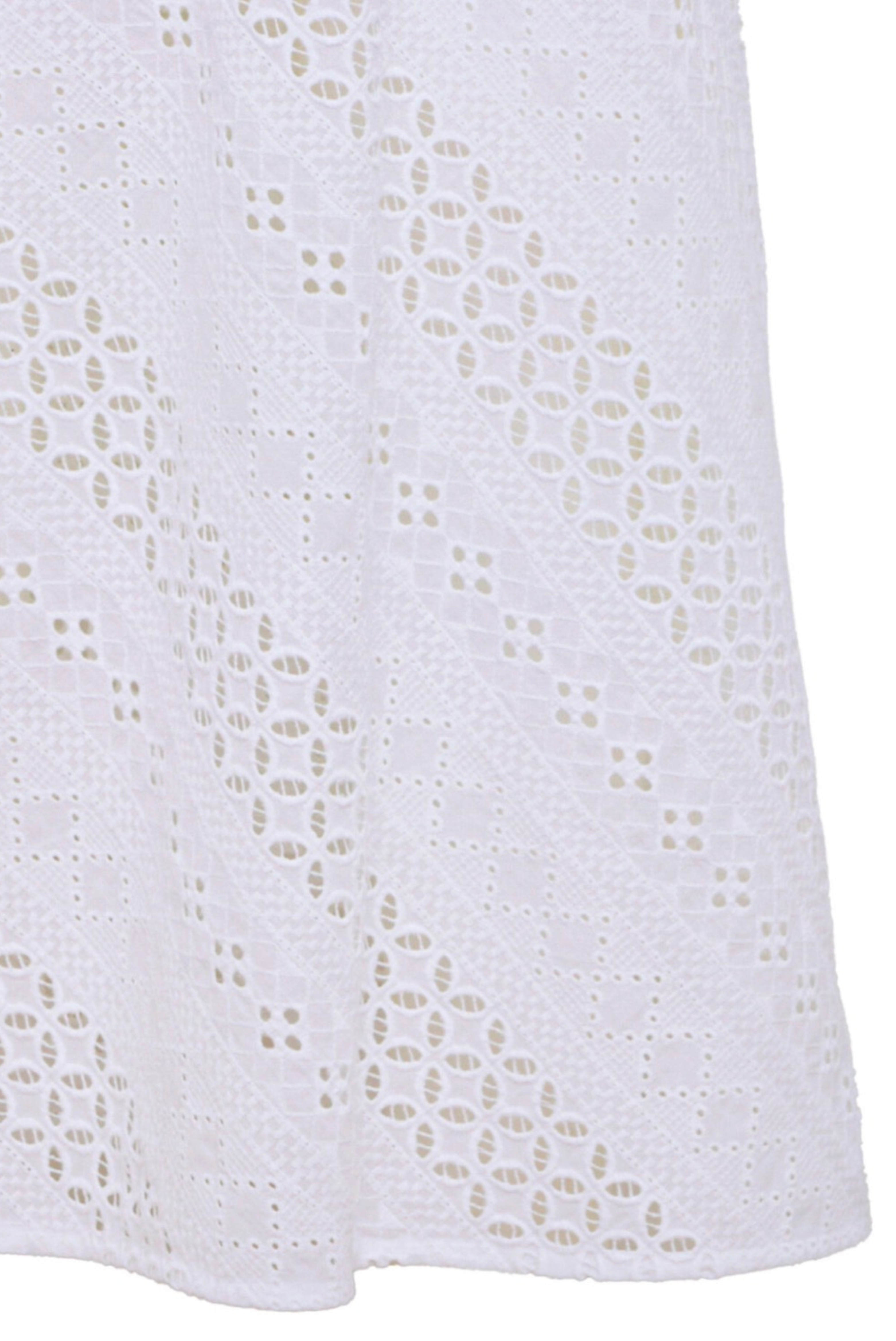 Loretta Caponi Palmira Dress White 