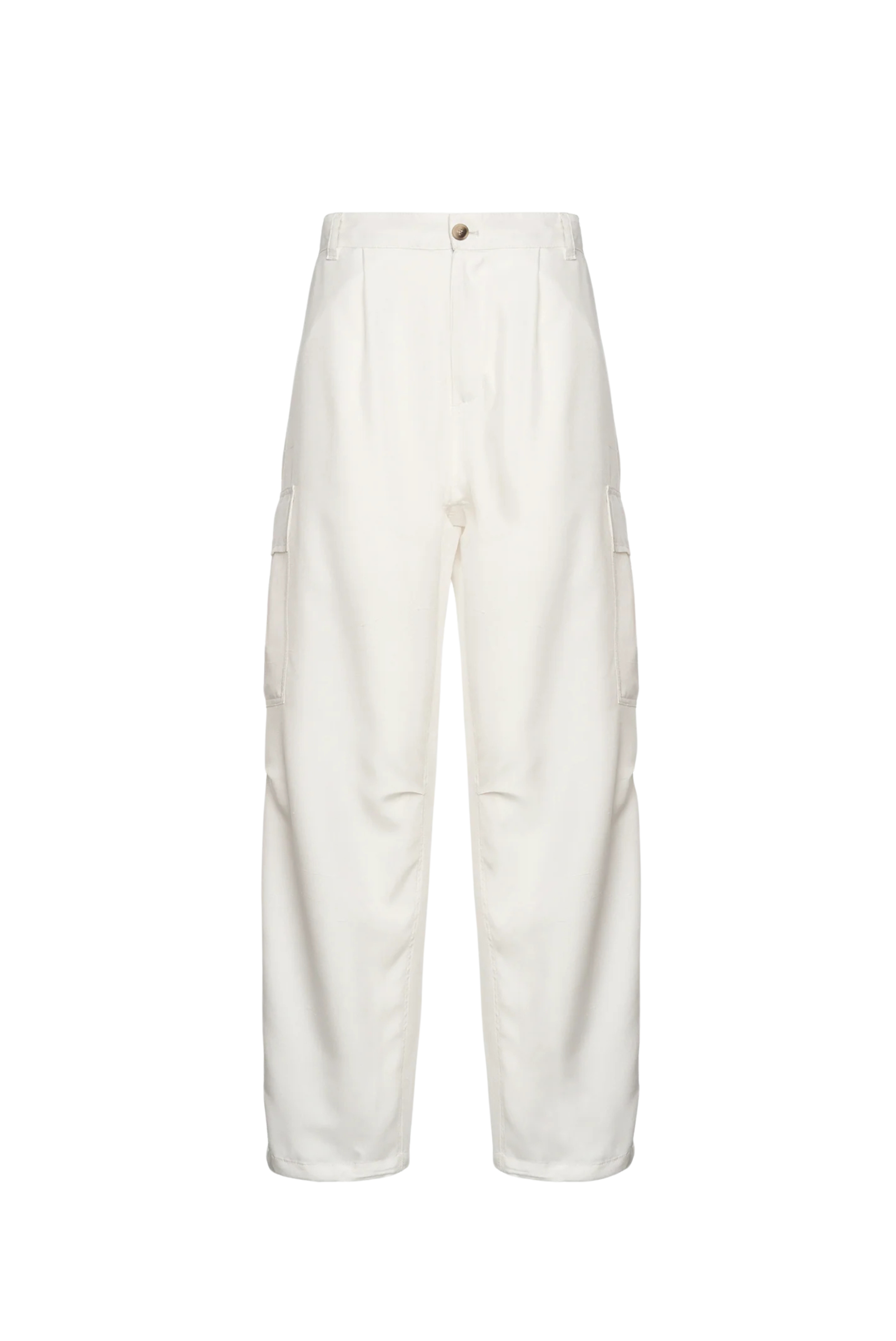 Malo Cargo Pants in Silk Salt 
