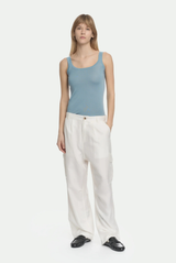 Malo Cargo Pants in Silk Salt 