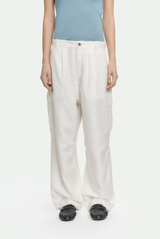Malo Cargo Pants in Silk Salt 