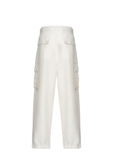 Malo Cargo Pants in Silk Salt 