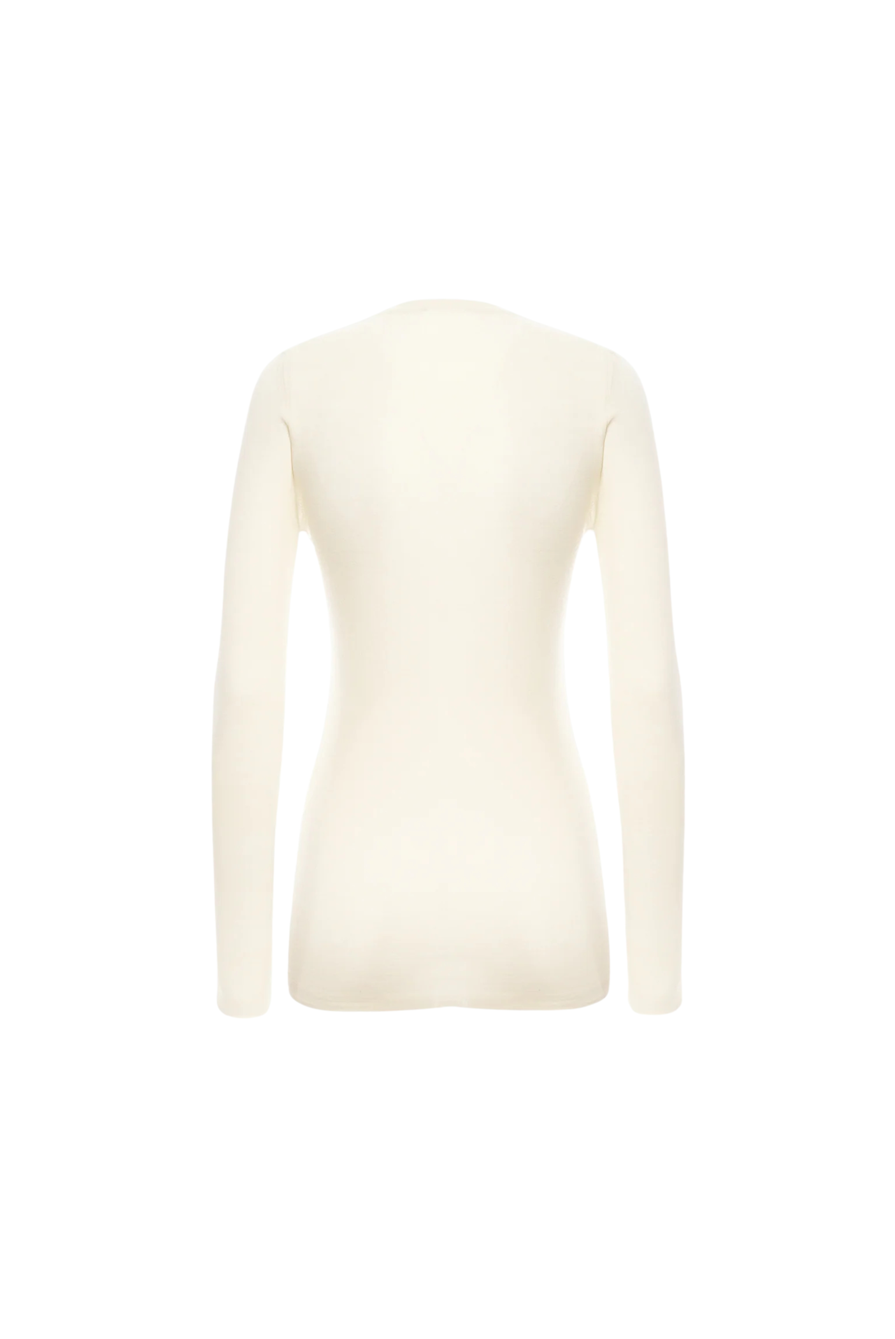 Malo Crew Neck in Luxury Cashmere White