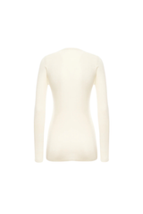 Malo Crew Neck in Luxury Cashmere White