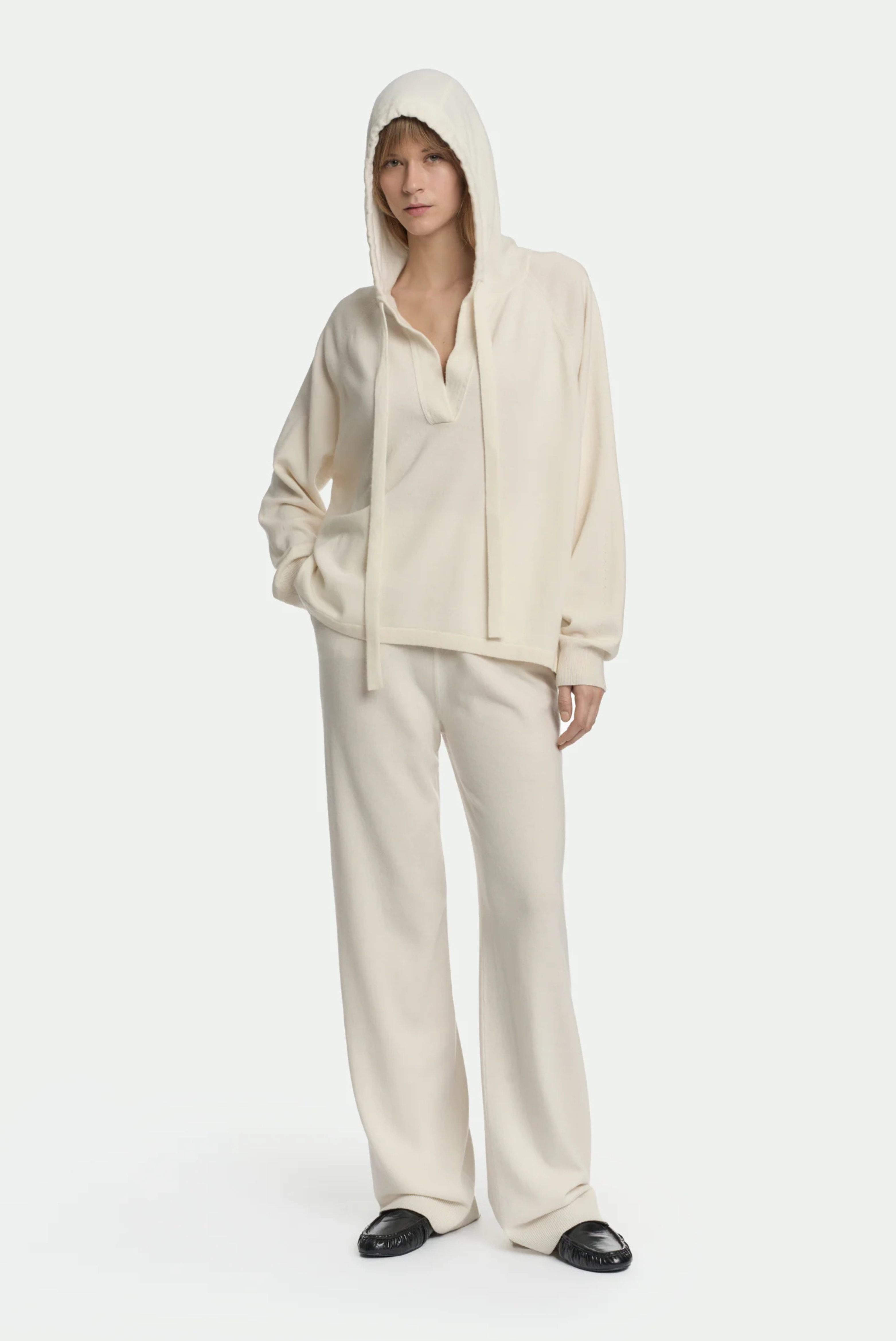 Malo Pants in Luxury Cashmere Daisy Yellow