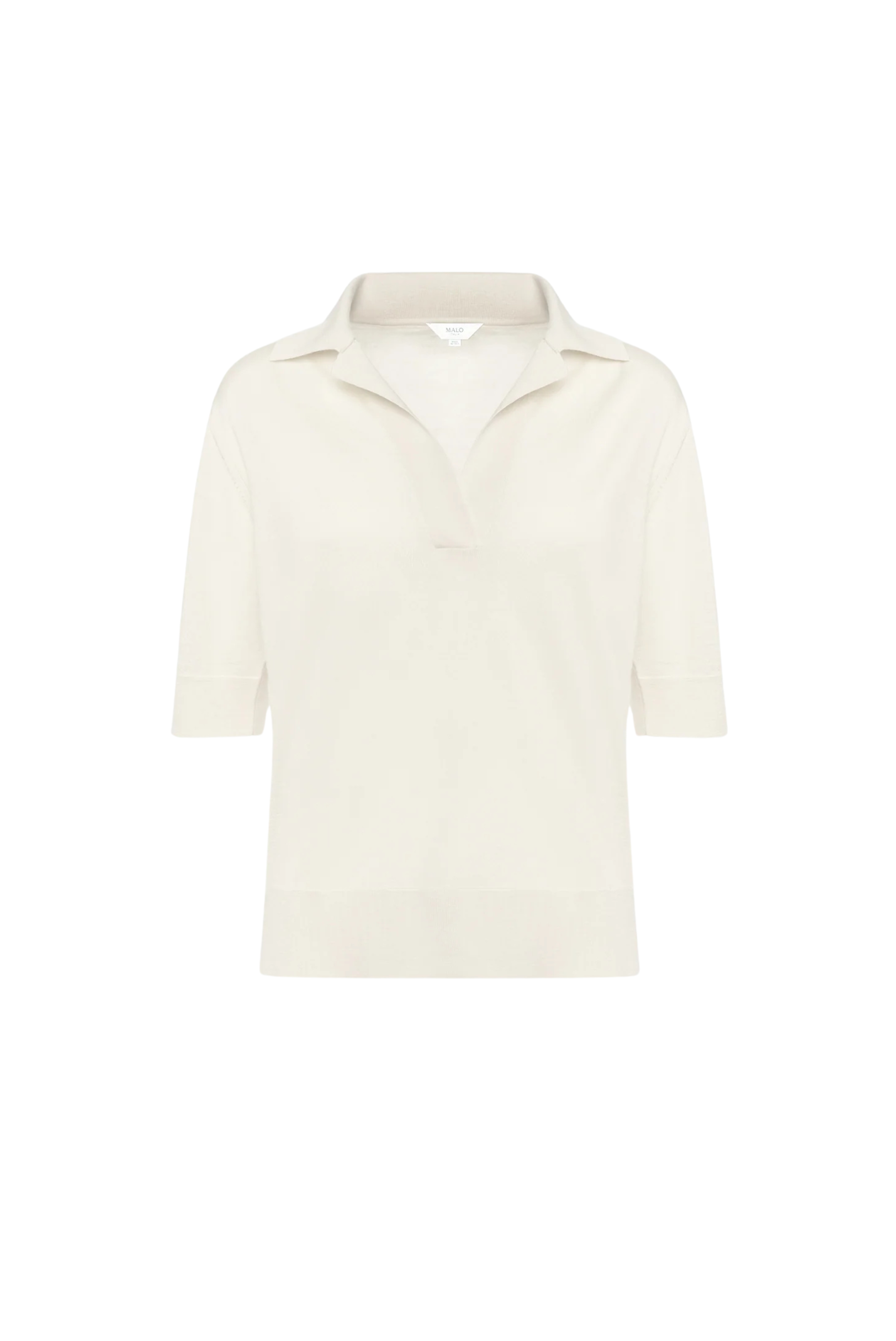 Malo Polo in Cashmere Silk Daisy Yellow