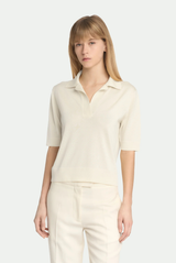 Malo Polo in Cashmere Silk Daisy Yellow