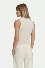 Malo Tank Top in Luxury Cashmere Ivory