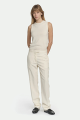 Malo Tank Top in Luxury Cashmere Ivory