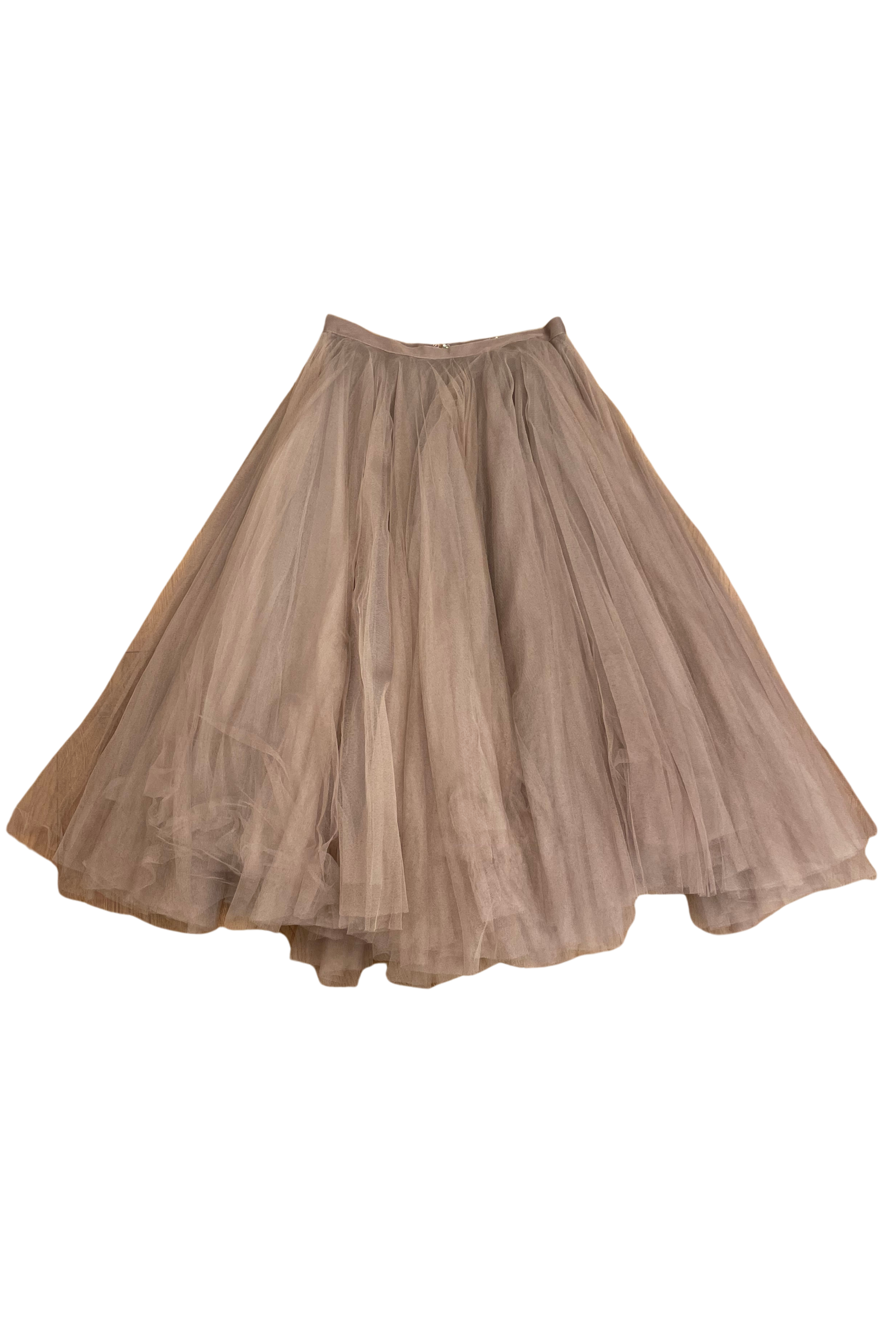 Marc Le Bihan Jupe Tulle Dentelle Mink 