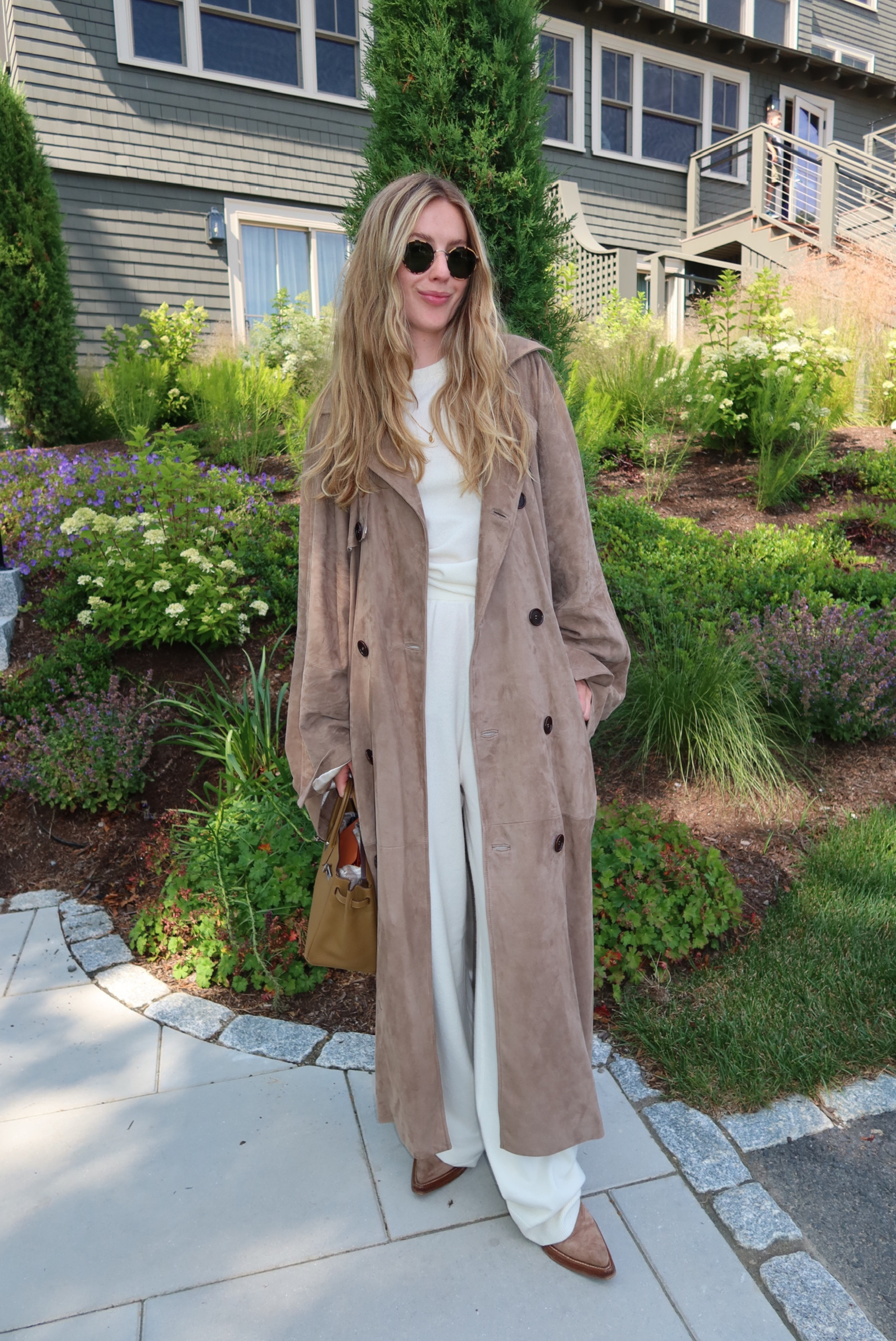 Meta Campania Jasper Trench Coat Brown