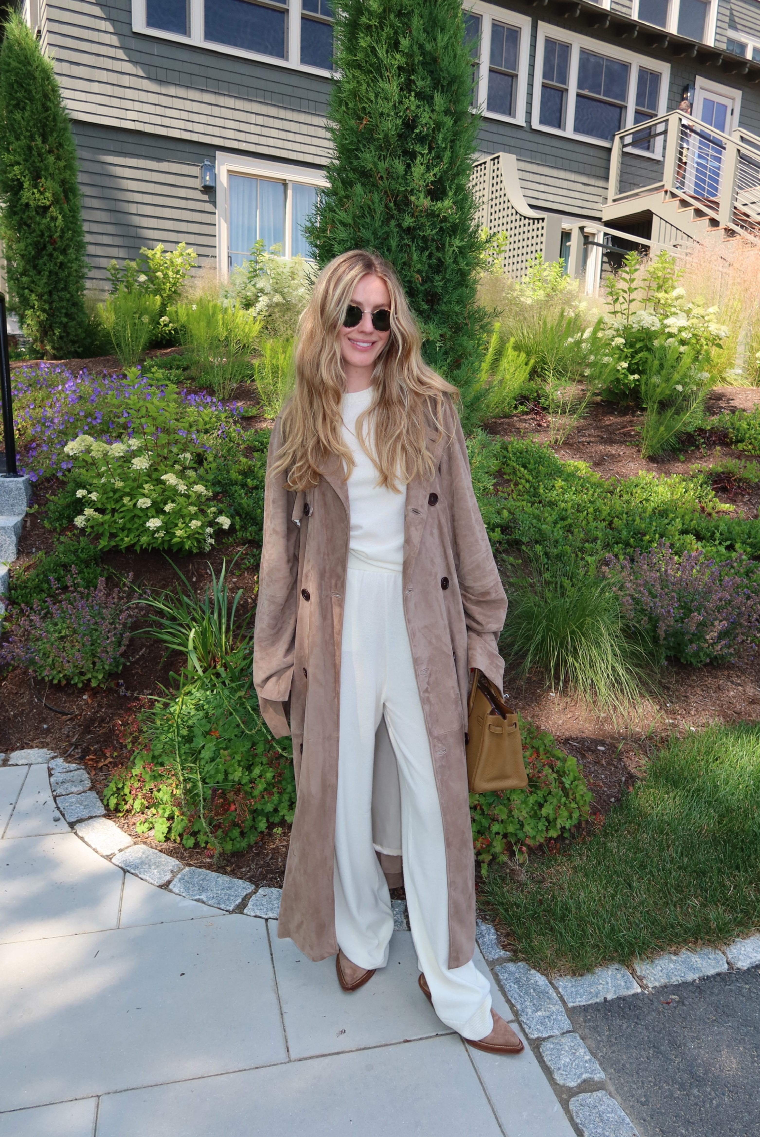 Meta Campania Jasper Trench Coat Brown