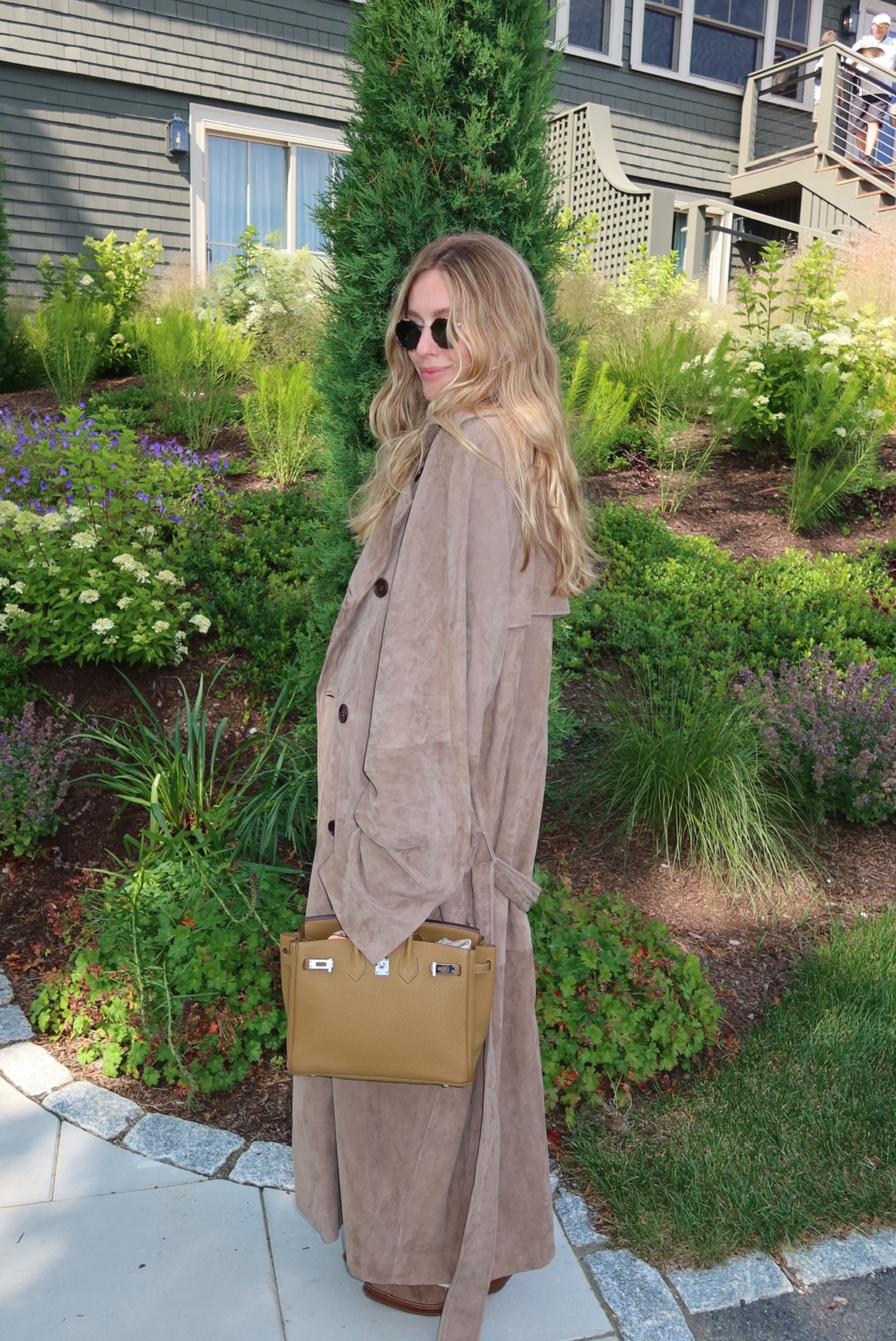 Meta Campania Jasper Trench Coat Brown