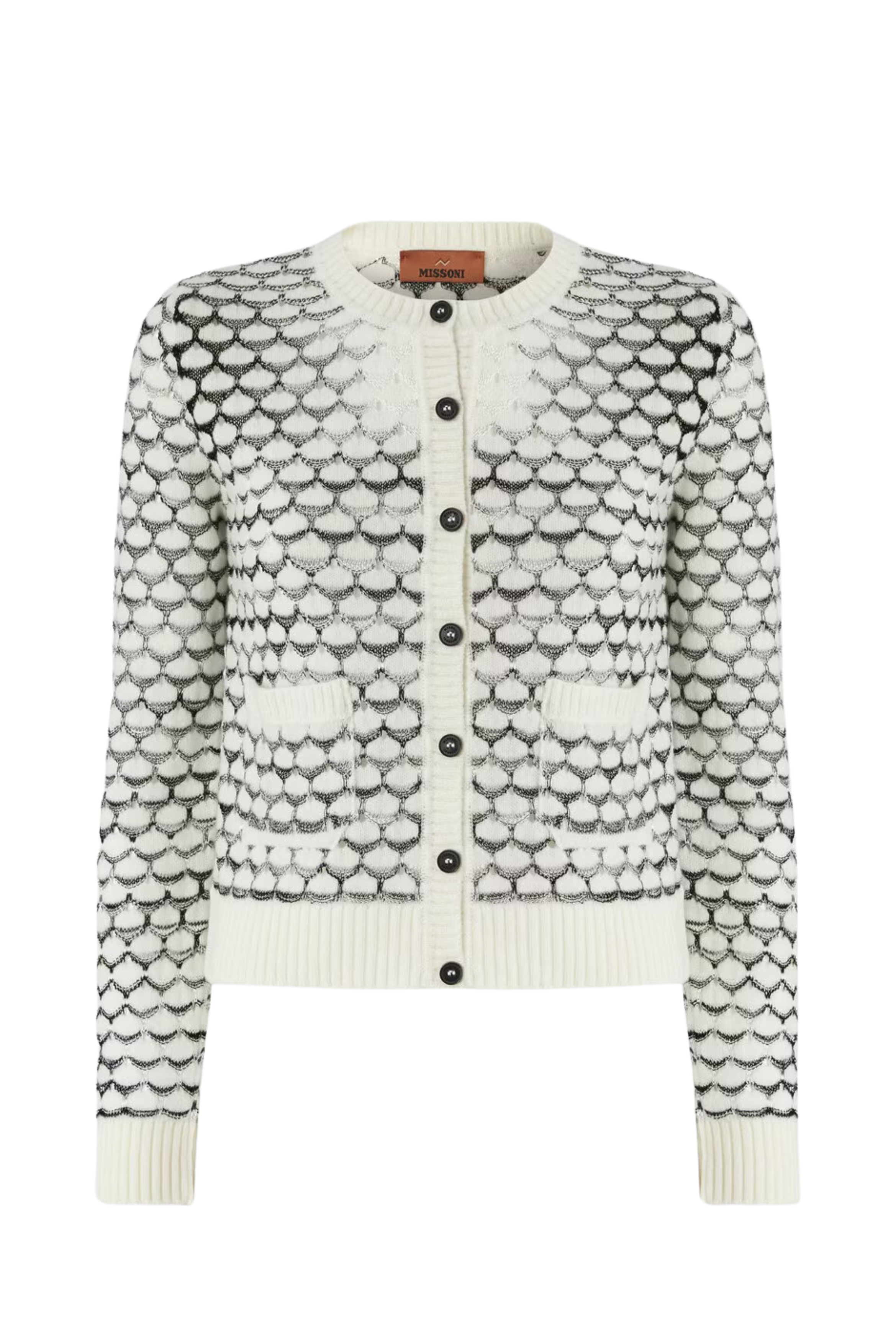 Missoni Buttoned Cardigan White Base