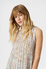 Missoni Sleeveless Top light with orange and green tones