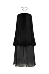 More Noir Rhea Dress Black
