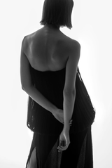 More Noir Rhea Dress Black