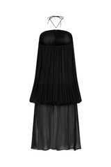 More Noir Rhea Dress Black