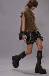 R13 Boyfriend Cable Sweater Vest