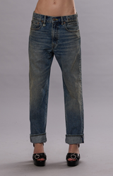 R13 Boyfriend Jean Lena Blue