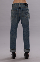 R13 Boyfriend Jean Lena Blue