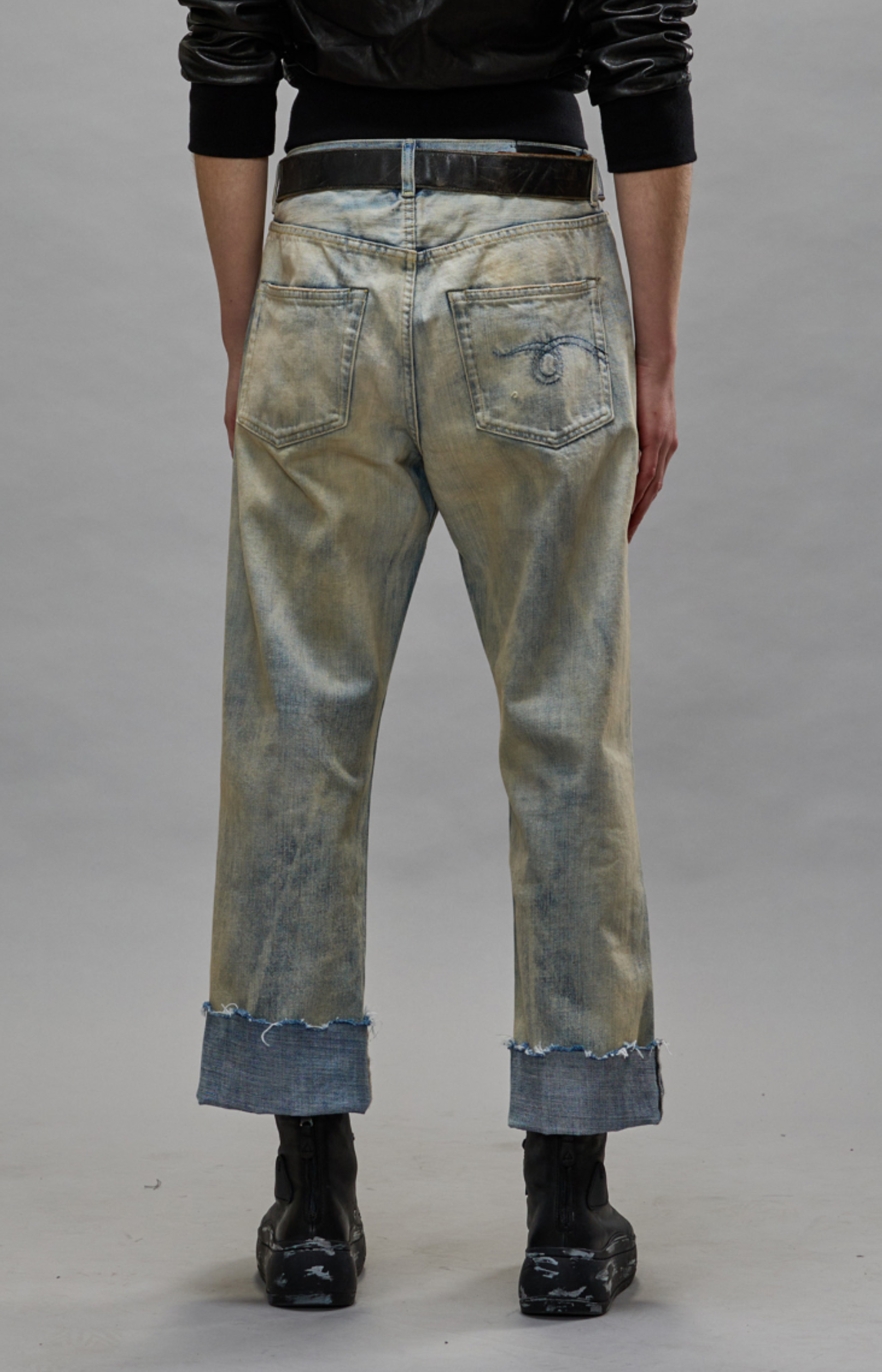 R13 Cuffed XBoyfriend Jean