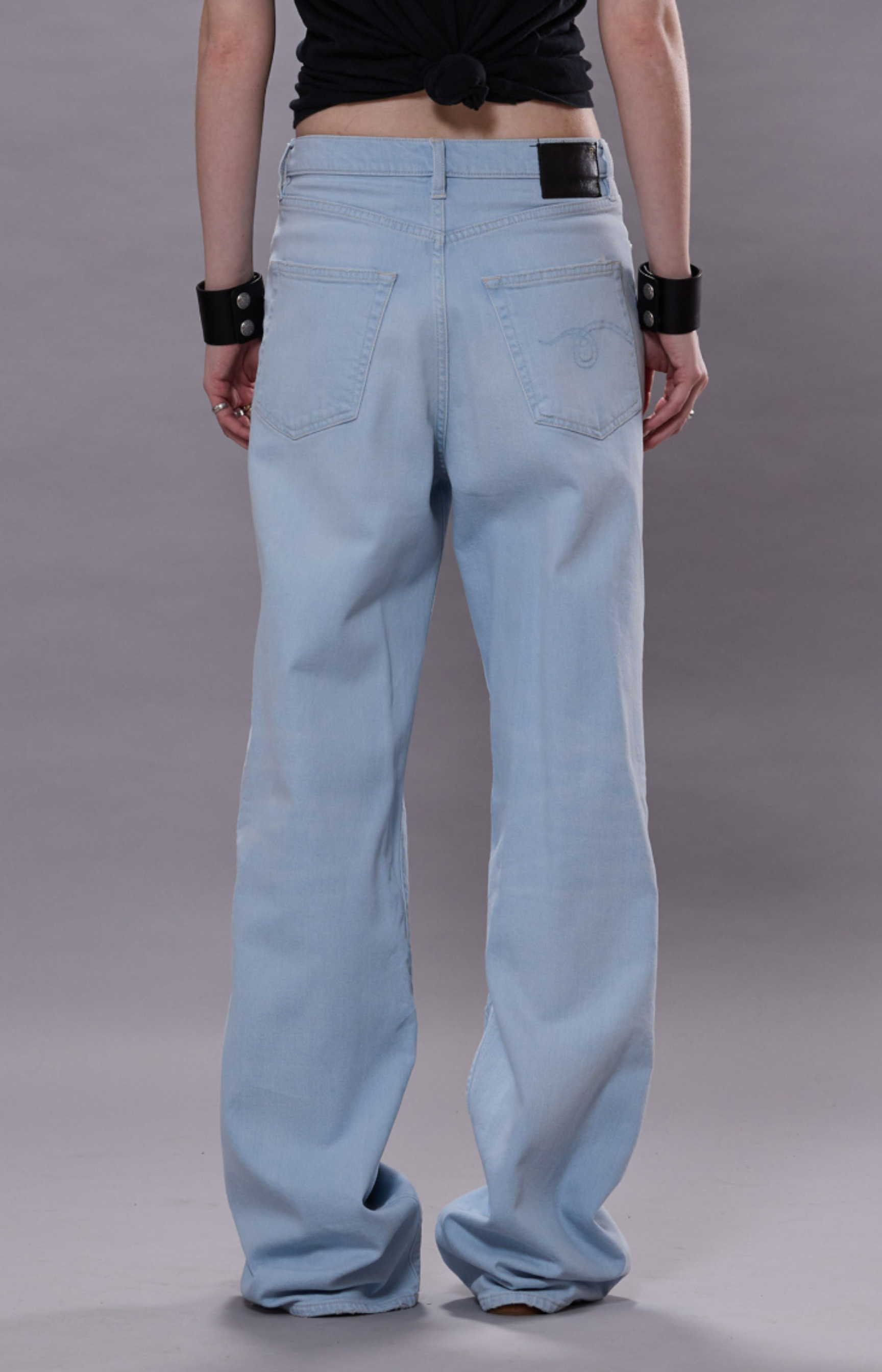 R13 Damon Pleated Jean