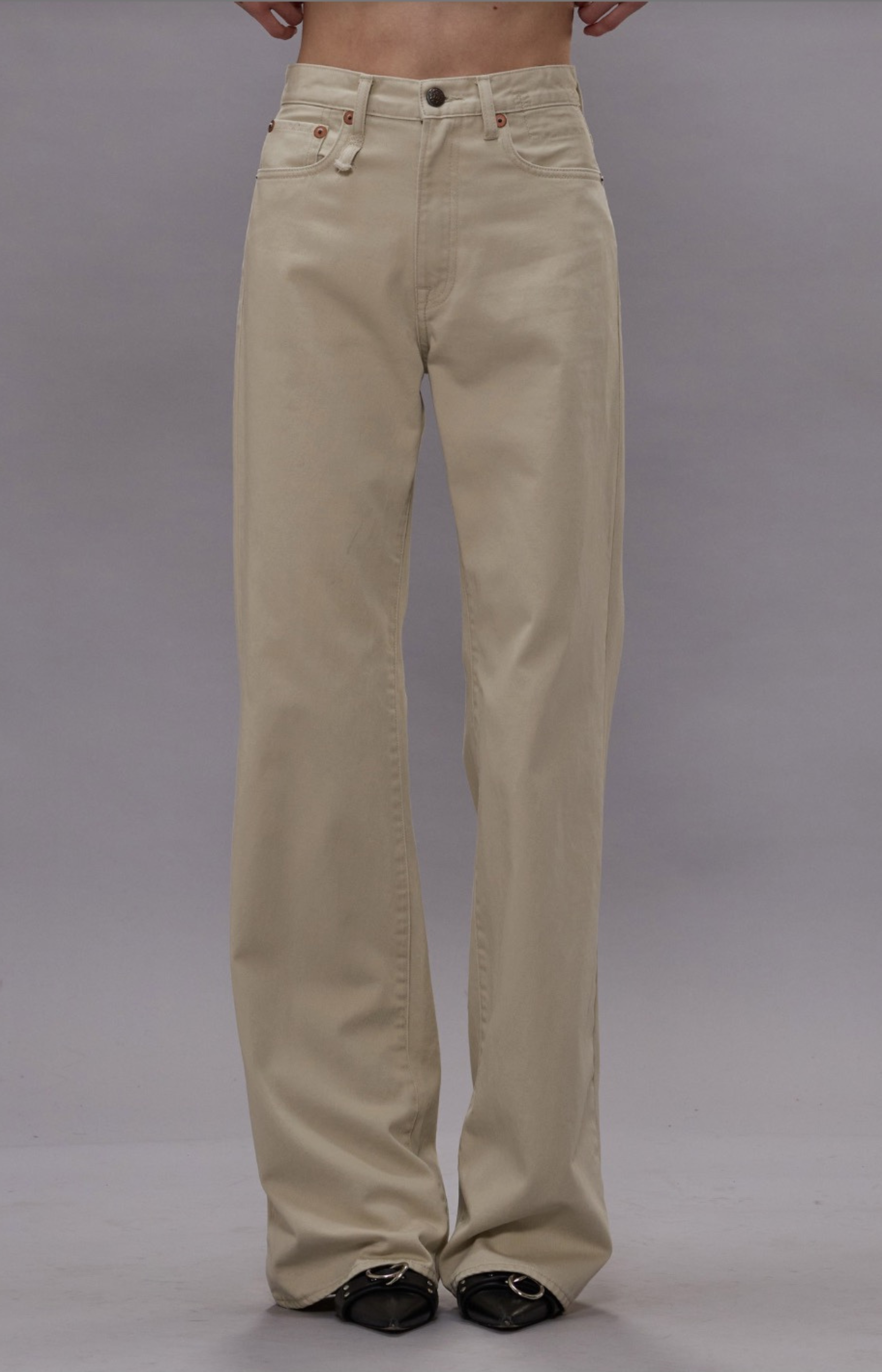 R13 Jane Jean Ivory Sateen