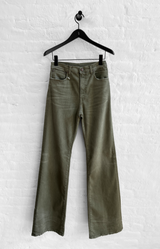 R13 Jane Jean Olive Green
