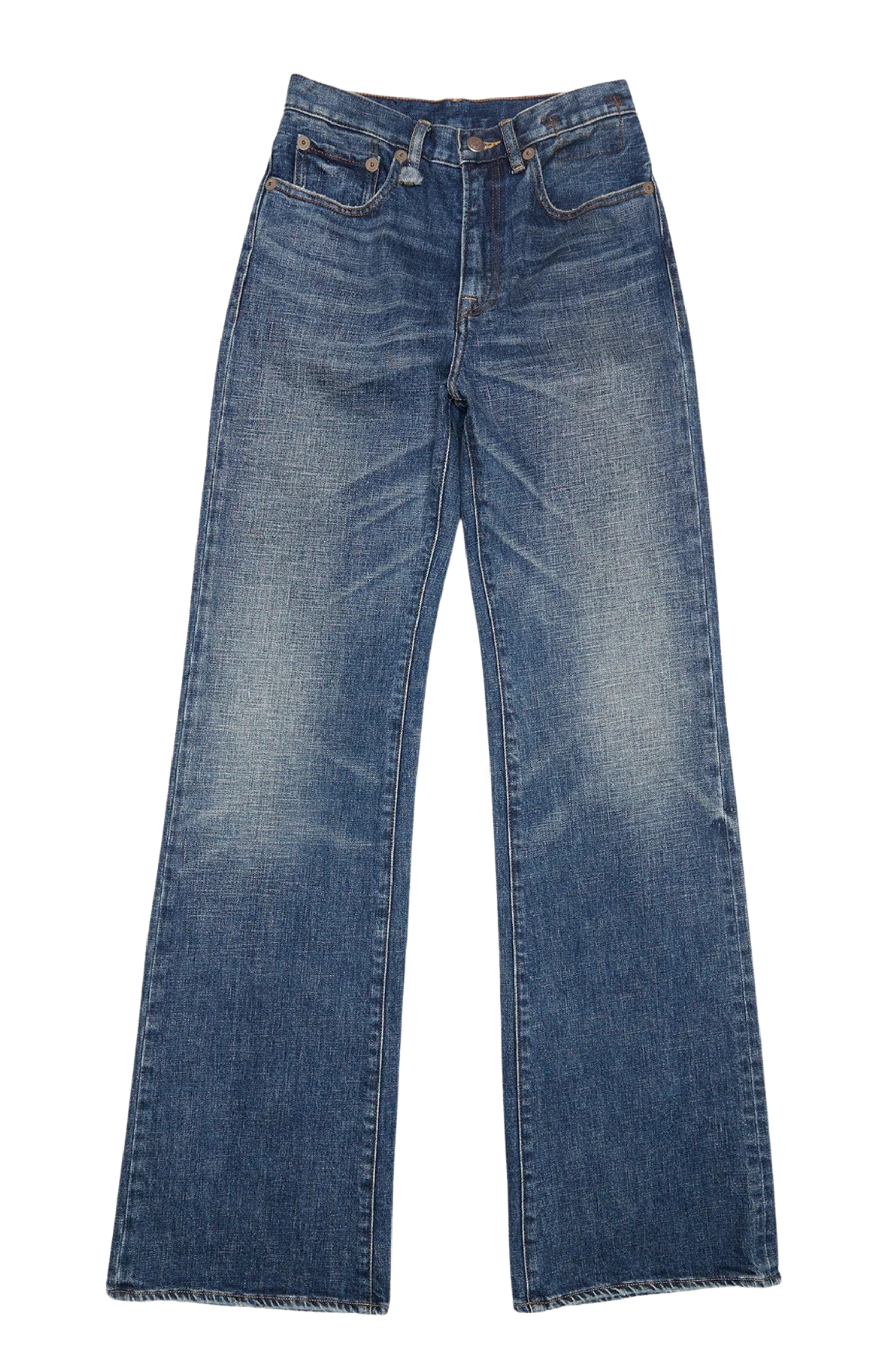 R13 Jane Jean Mire Blue Stretch