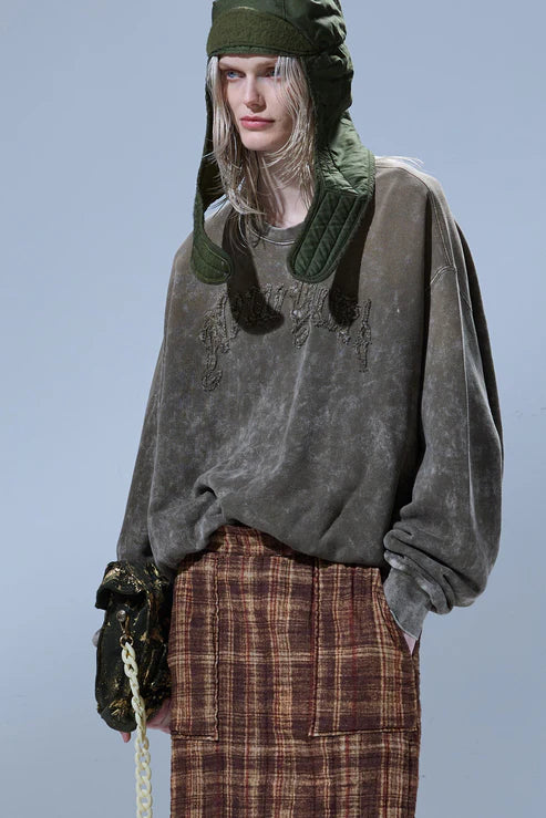 R13 New York Balloon Crewneck