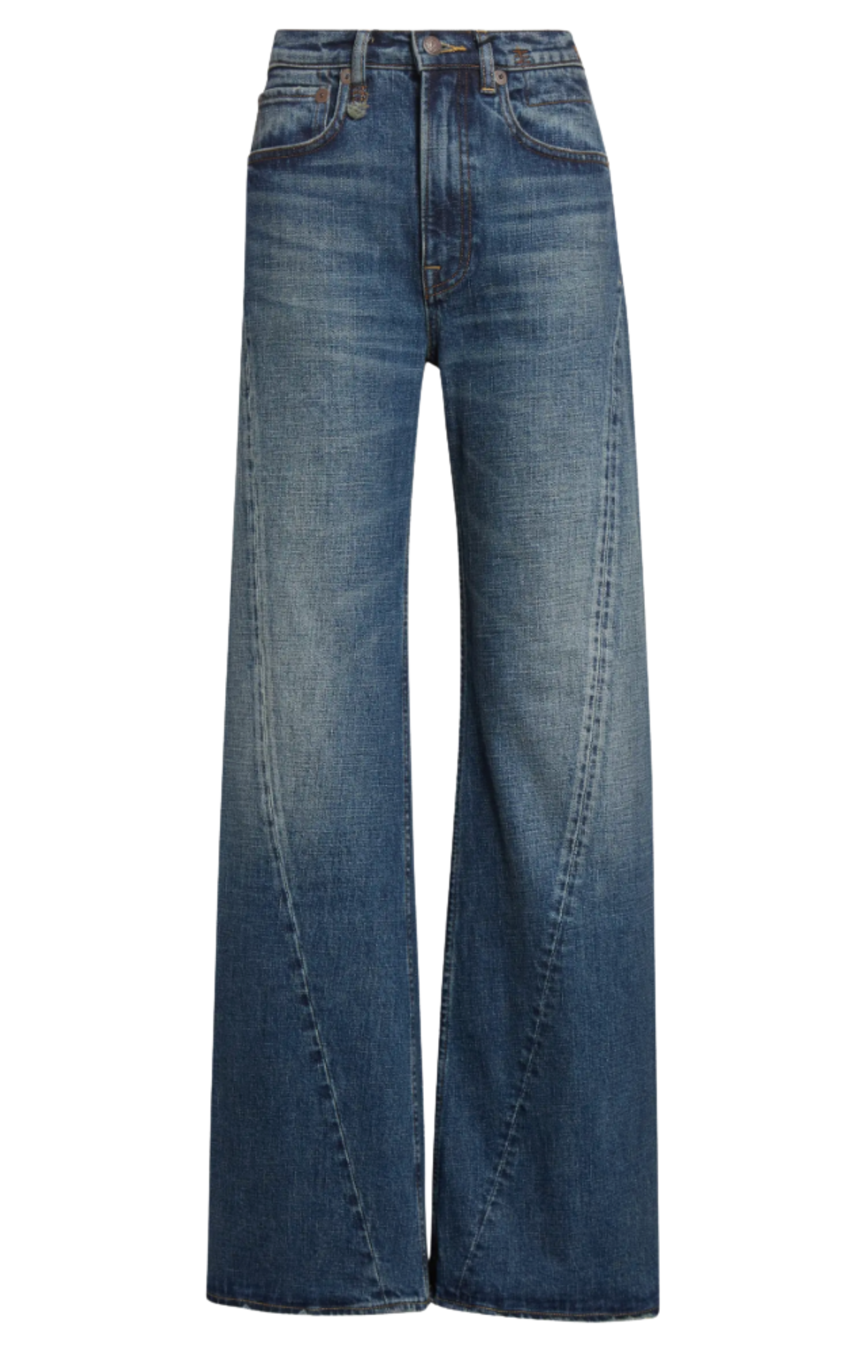 R13 Twisted Seam Flare Jean