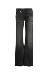 R13 Boy Flare Brixton Black Stretch 