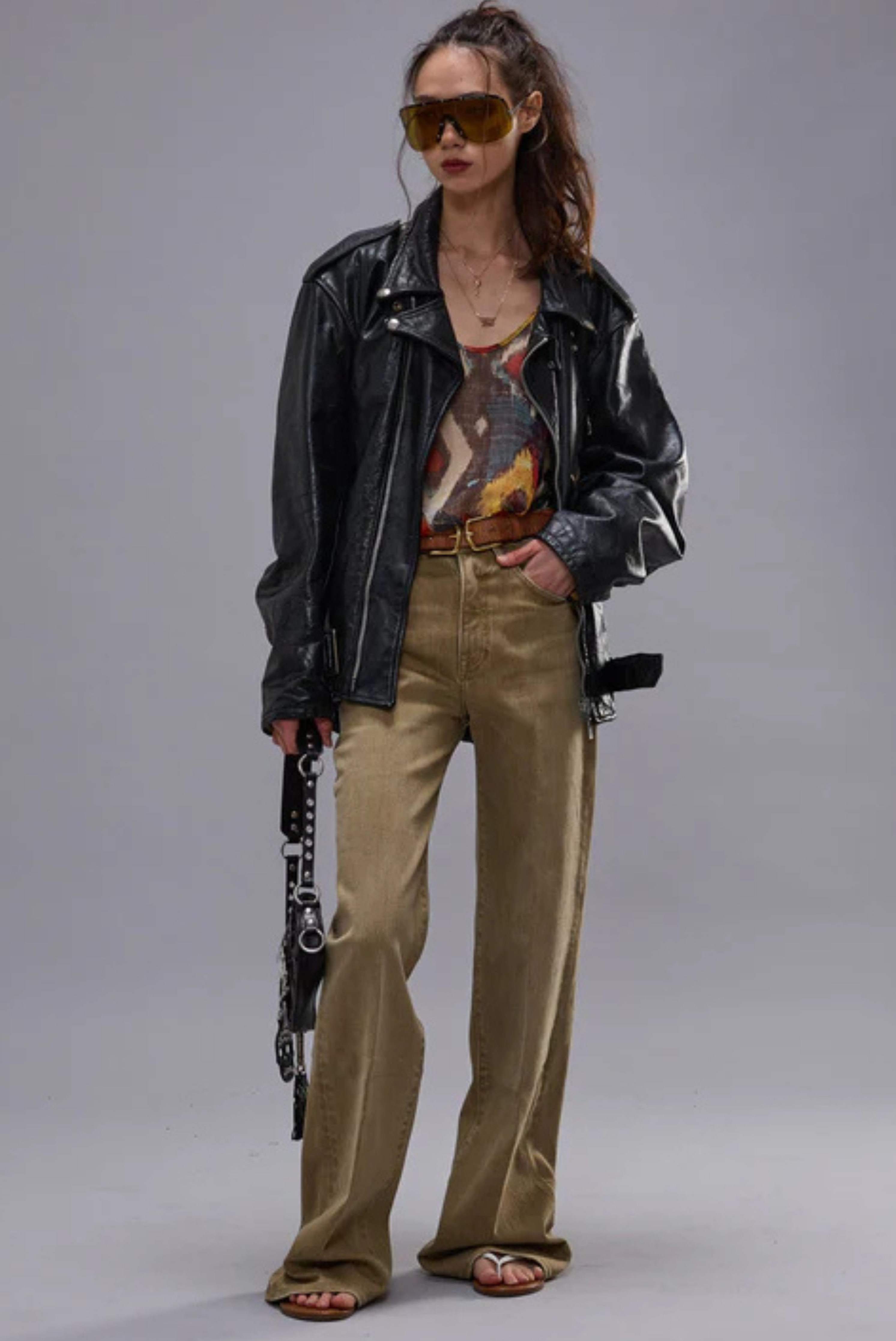 R13_Charlotte_Jean_Olive_Green_Fade_Stretch