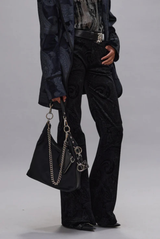 R13 Charlotte Jean black grey paisley