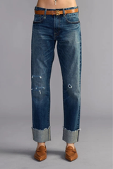 R13 Cuffed Romeo Jean