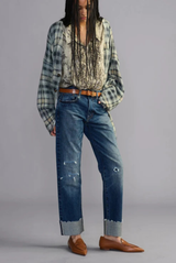 R13 Cuffed Romeo Jean