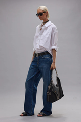 R13 Darcy Loose Jean Oasis Blue 