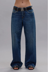 R13 Darcy Loose Jean Oasis Blue 
