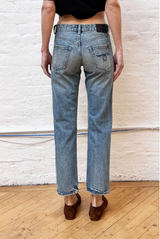 R13 Romeo Jean Wilted Blue