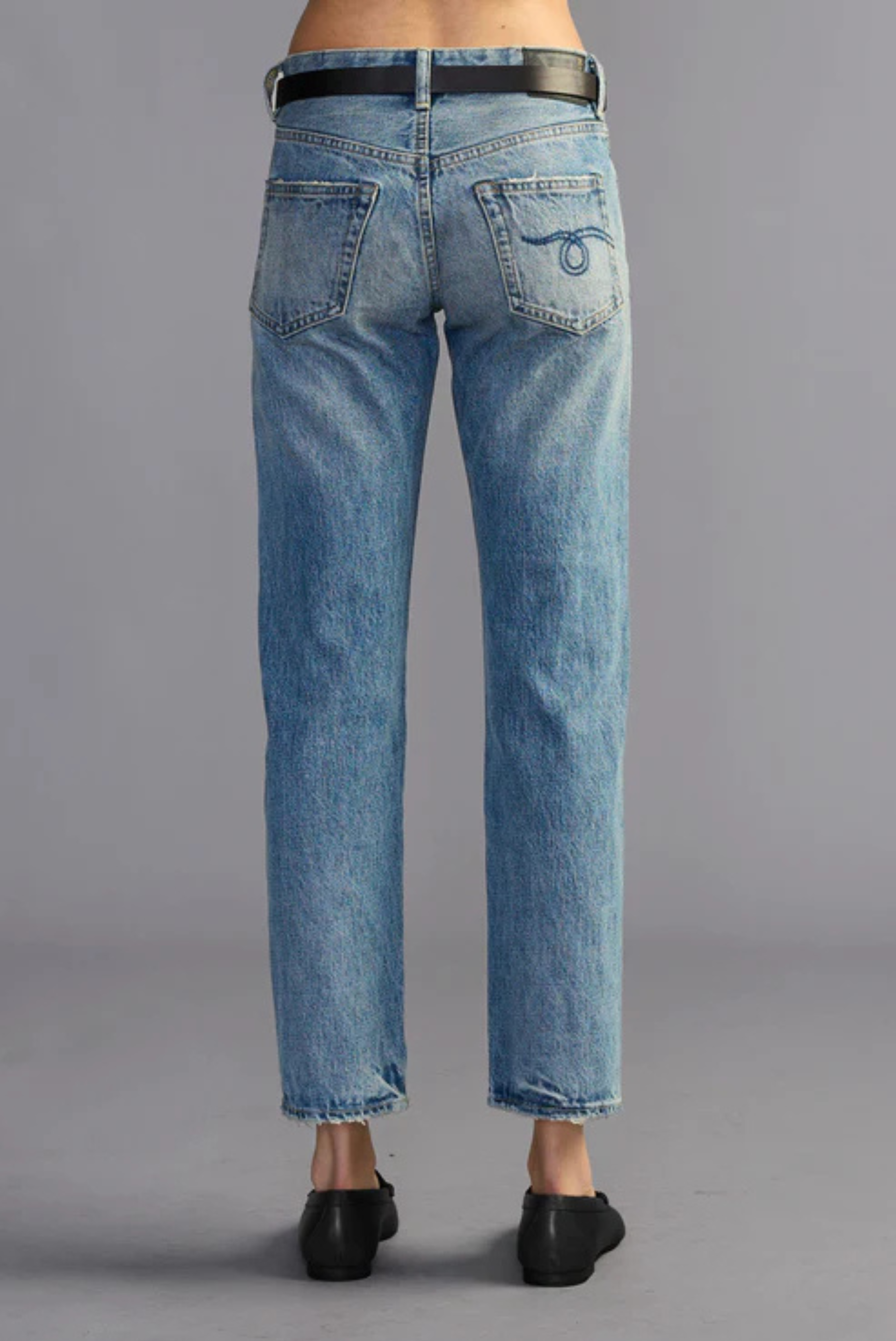 R13 Romeo Jean Wilted Blue