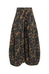 R13 Siouxsie Field Cargo Jean Multi Brown Leopard 