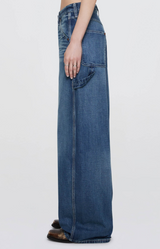 Re/Done Painter Jean Crafted Indigo