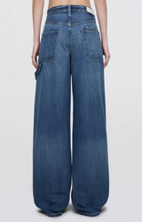 Re/Done Painter Jean Crafted Indigo